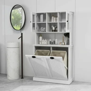 Double Doors Laundry Cabinet
