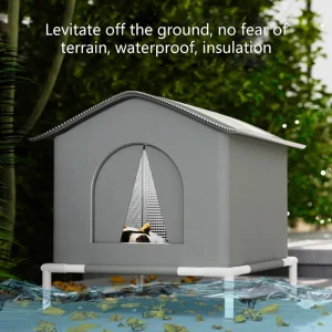 Four Seasons Cat House Outdoor Waterproof Pet Shelter